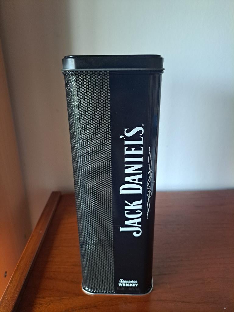 boite métalique Jack Daniel's, Collections, Enlèvement ou Envoi, Utilisé, Emballage