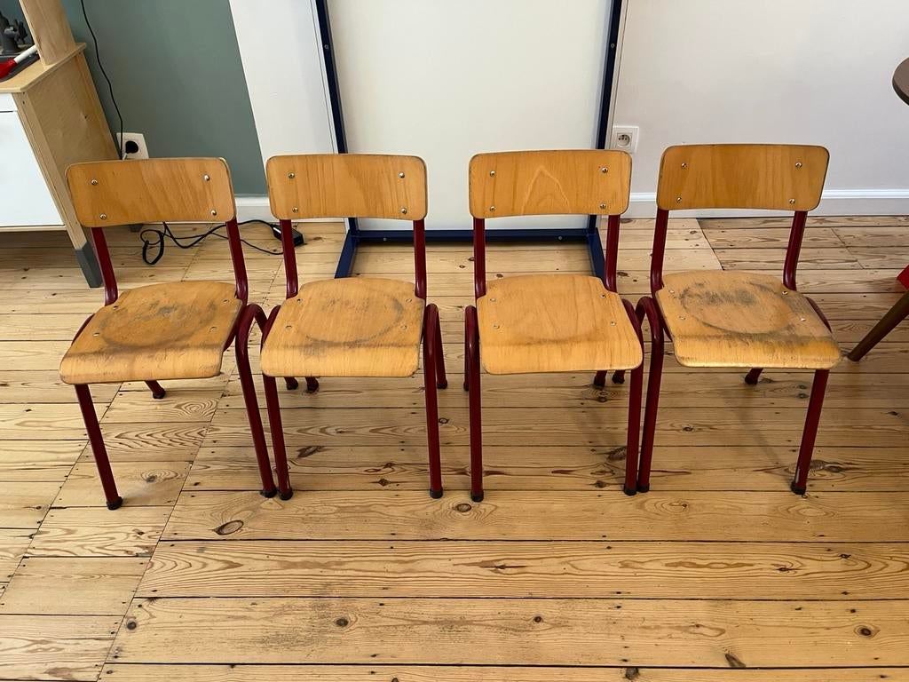 Vintage schoolstoel voor kind, Kinderen en Baby's, Ophalen, Gebruikt