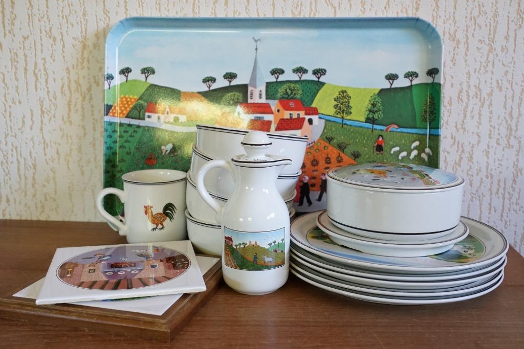 Servies Villeroy & Boch Naif, Maison & Meubles, Cuisine | Vaisselle, Utilisé, Autres types, Autres styles, Céramique, Enlèvement