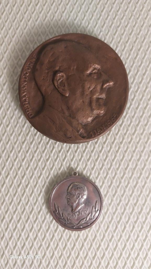 Personnalités célèbres de l'industrie automobile., Antiquités & Art, Enlèvement ou Envoi, Bronze