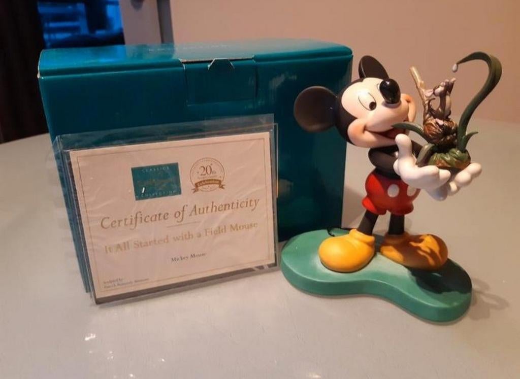 Wdcc a démarré avec une souris de terrain, Collections, Enlèvement ou Envoi, Comme neuf