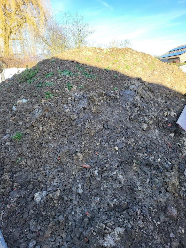 GRATIS // aarde met kleiaarde, Tuin en Terras, Aarde en Mest, Ophalen of Verzenden