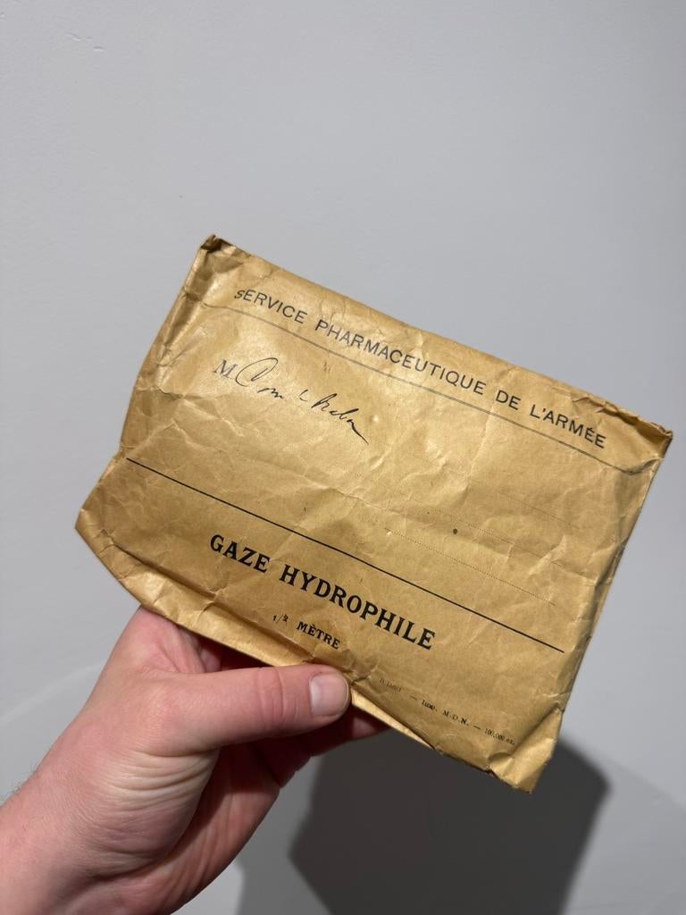 ABBL medisch op naam en gemarkeerd “ l’armee, Verzamelen, Ophalen of Verzenden