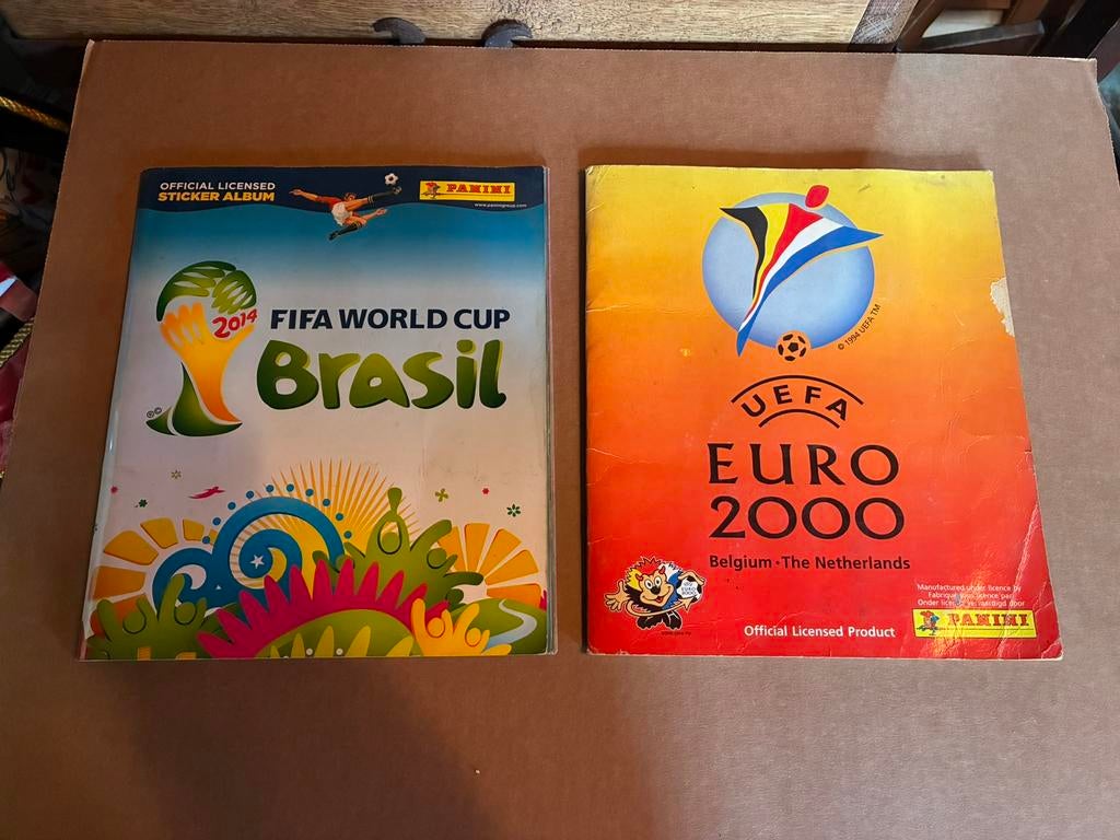 Panini euro 2000 et coupe du monde 2014 complets, Enlèvement ou Envoi