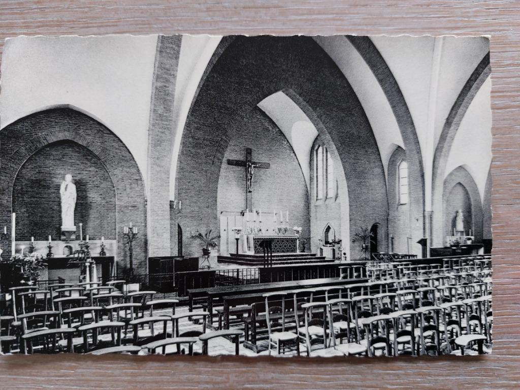 oude postkaart Duinbergen, Verzenden