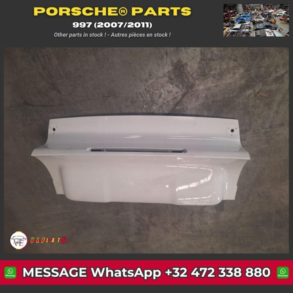 Capot de coffre - aileron arrière – Porsche 997, Arrière, Porsche, Enlèvement, Utilisé