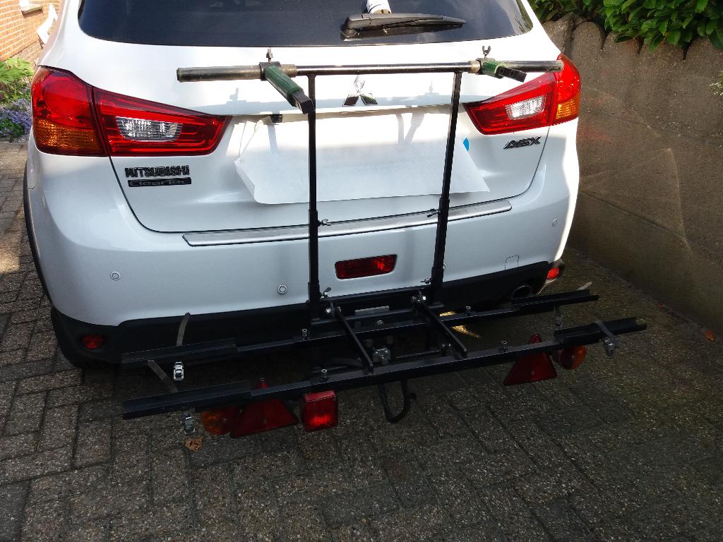 Fietsdrager voor 2 lichte fietsen, Autos : Divers, Porte-vélos, Utilisé, Support d'attelage, 2 vélos, Enlèvement