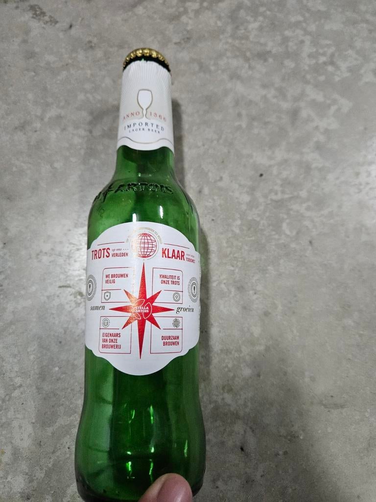 Exclusief Stella Artois flesje, Ophalen of Verzenden, Zo goed als nieuw, Stella Artois
