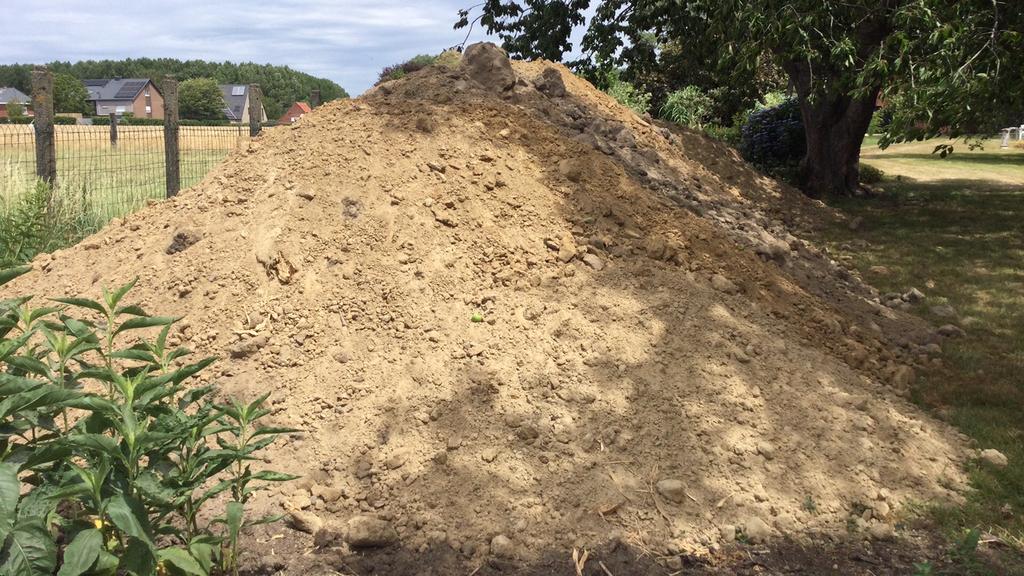 Gratis grond, Tuin en Terras, Ophalen