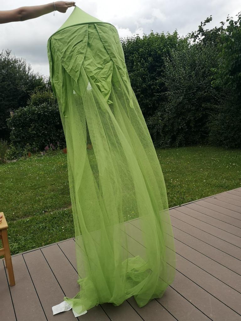 Ciel de lit - Grande taille - Vert, Enfants & Bébés, Enlèvement ou Envoi, Comme neuf, Moustiquaire