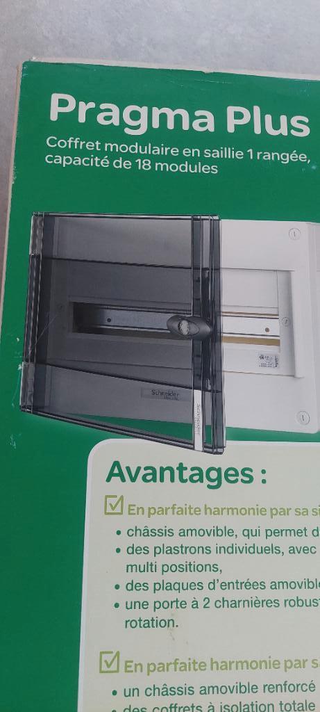 Coffret électrique 18 modules, Bricolage & Construction, Enlèvement, Neuf, Autres types