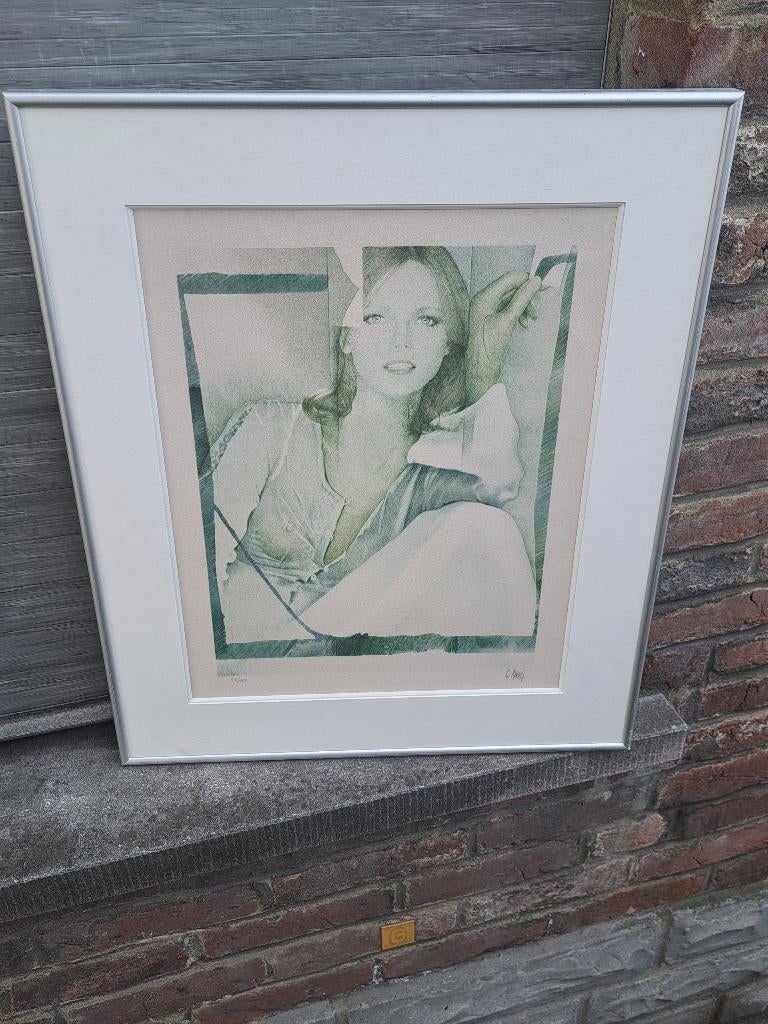 Lithographie signe pol mara, Antiek en Kunst, Ophalen of Verzenden