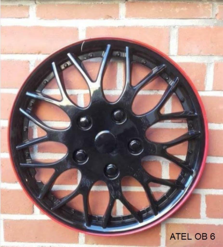 1 x enjoliveurs missouri 16" ice noir liseret rouge, Autos : Pièces & Accessoires, Enlèvement ou Envoi, Utilisé