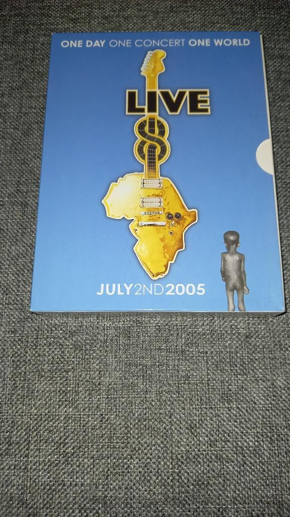 DVD box Live 8, Ophalen of Verzenden, Gebruikt, Boxset