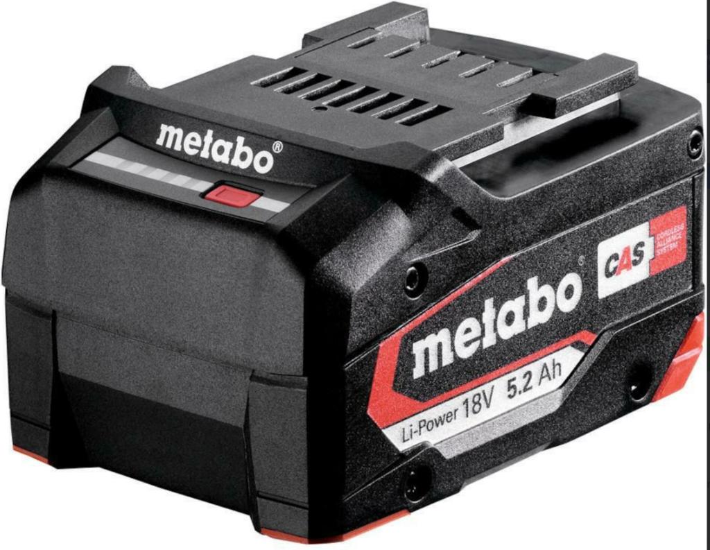 METABO 625028000 Batterie Li-Power 18V 5.2 Ah, Enlèvement ou Envoi, Neuf