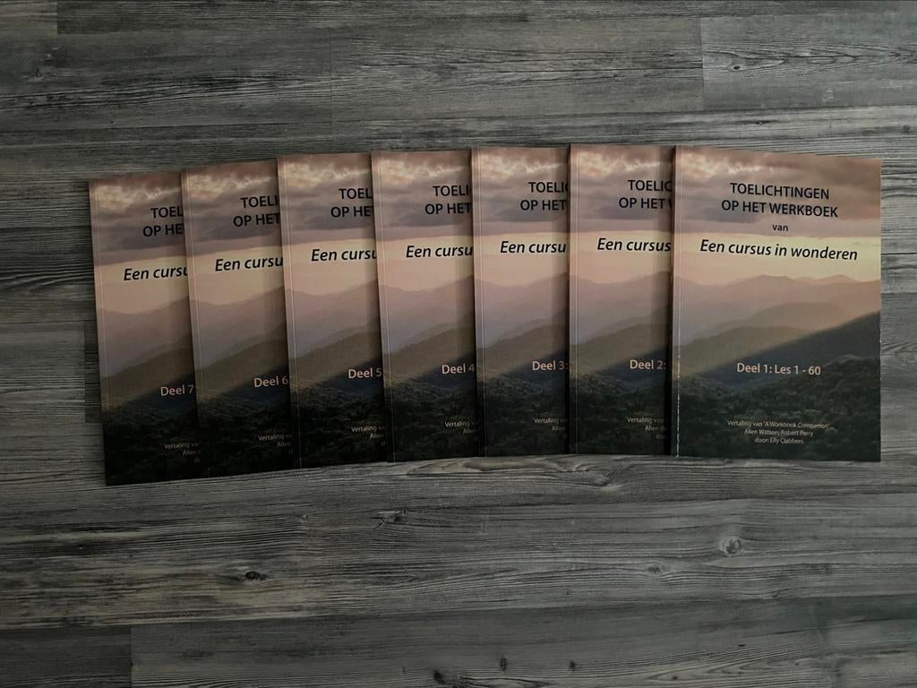 Een cursus in wonderen - Toelichtingen op het werkboek, Ophalen of Verzenden, Nieuw