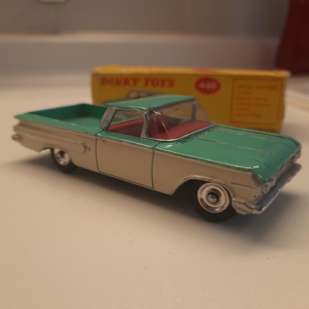 DINKY UK nr.449 :CHEVROLET EL CAMINO*VINTAGE*NEW*1/43, Ophalen, Nieuw, Auto, Dinky Toys