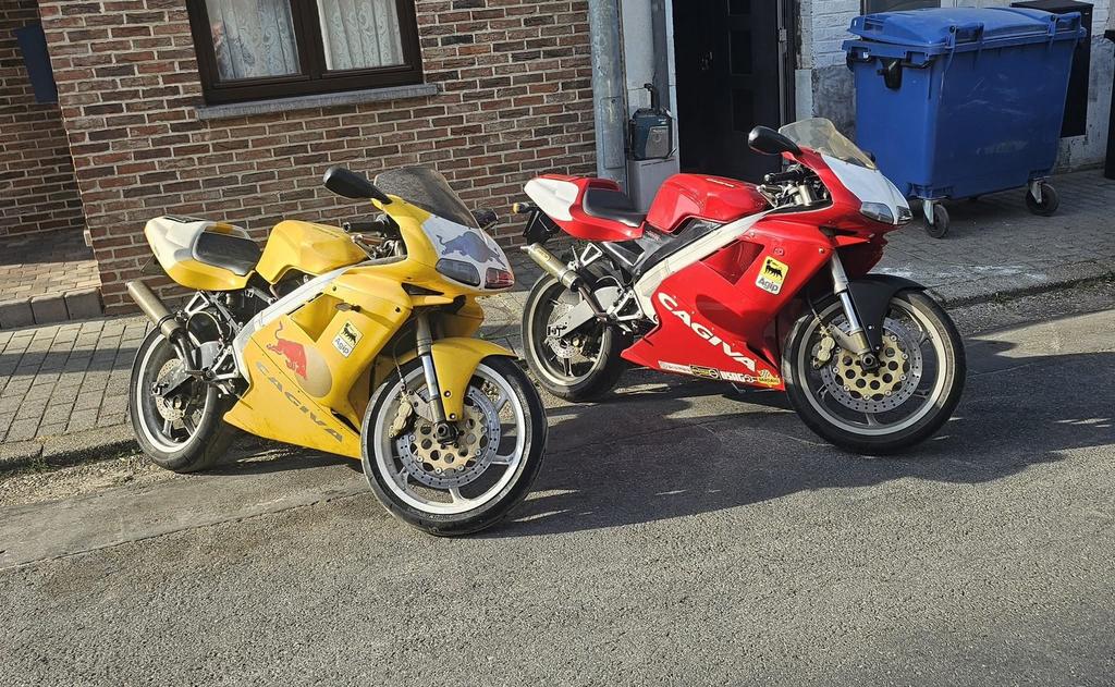 2 x Cagiva mito te koop, Motoren, Ophalen, Gebruikt