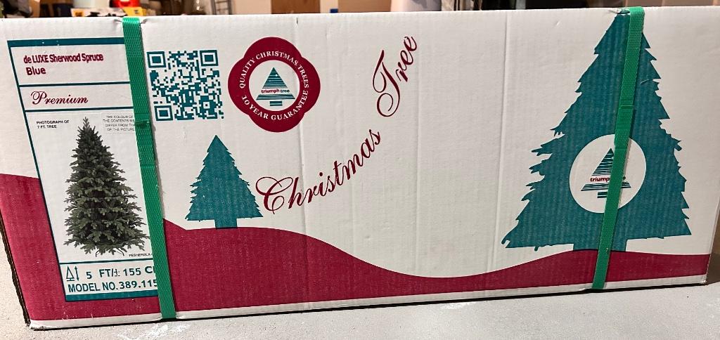 Kerstboom - de luxe Sherwood spruce Triumph Tree Premium, Enlèvement, Neuf