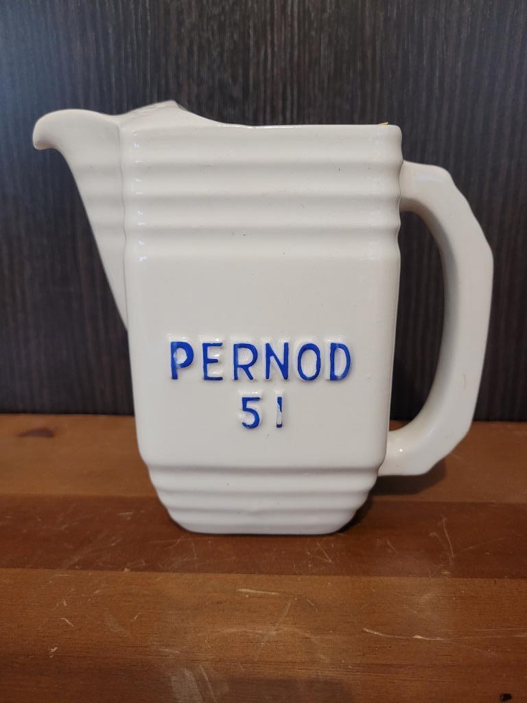 pichet publicitaire pernod 45 et pernod 51, Collections, Enlèvement ou Envoi, Utilisé, Autres types