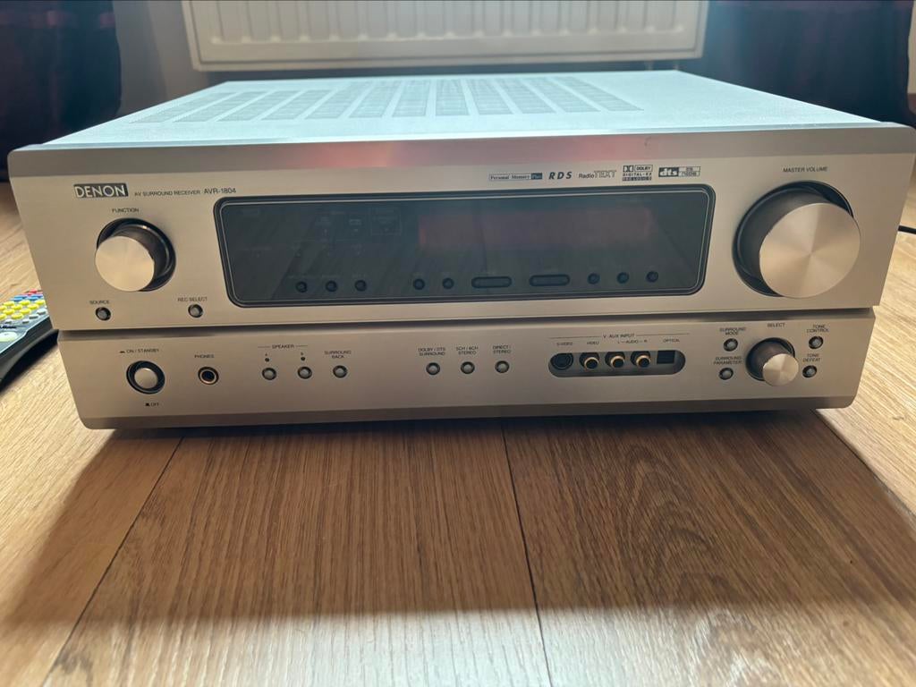 Denon AVR-1804 - Amplificateur audio video cinema, TV, Hi-fi & Vidéo, Denon, 60 à 120 watts, Enlèvement, Utilisé