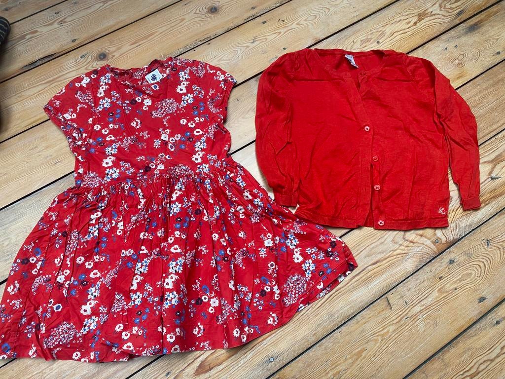 Jurk en vestje petit bateau maat 116, Ophalen, Zo goed als nieuw