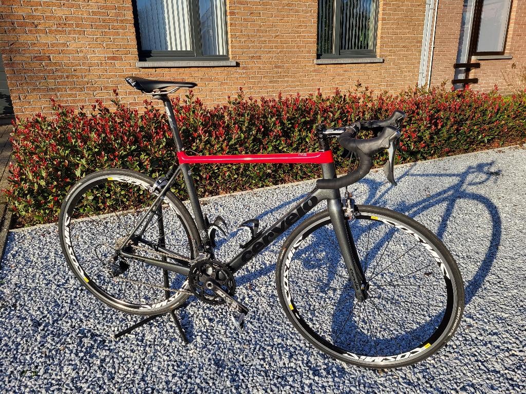 Koersfiets Cervélo R5 - nieuwprijs €5.500, 28 inch, Carbon, Zo goed als nieuw, Meer dan 20 versnellingen