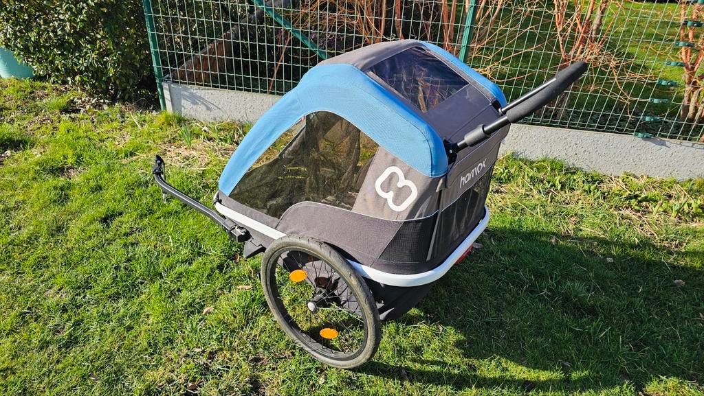 Hamax Avenida One – remorque vélo / poussette – comme neuf, Pliable, 20 à 40 kg, Comme neuf, Enlèvement