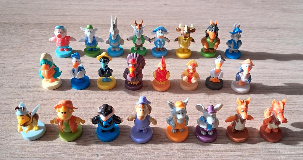 Volledige reeks De boer de reis figuurtjes, Overige supermarkten, Ophalen of Verzenden