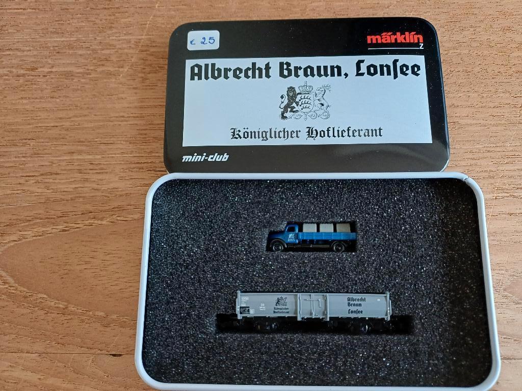 Marklin Z Museumwagen 2013 (schaal 220), Gelijkstroom, Wagon, Ophalen of Verzenden, Zo goed als nieuw