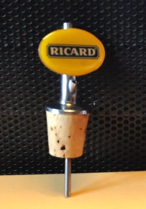 bouchon verseur vintage publicitaire ricard, Enlèvement ou Envoi, Comme neuf, Autres types