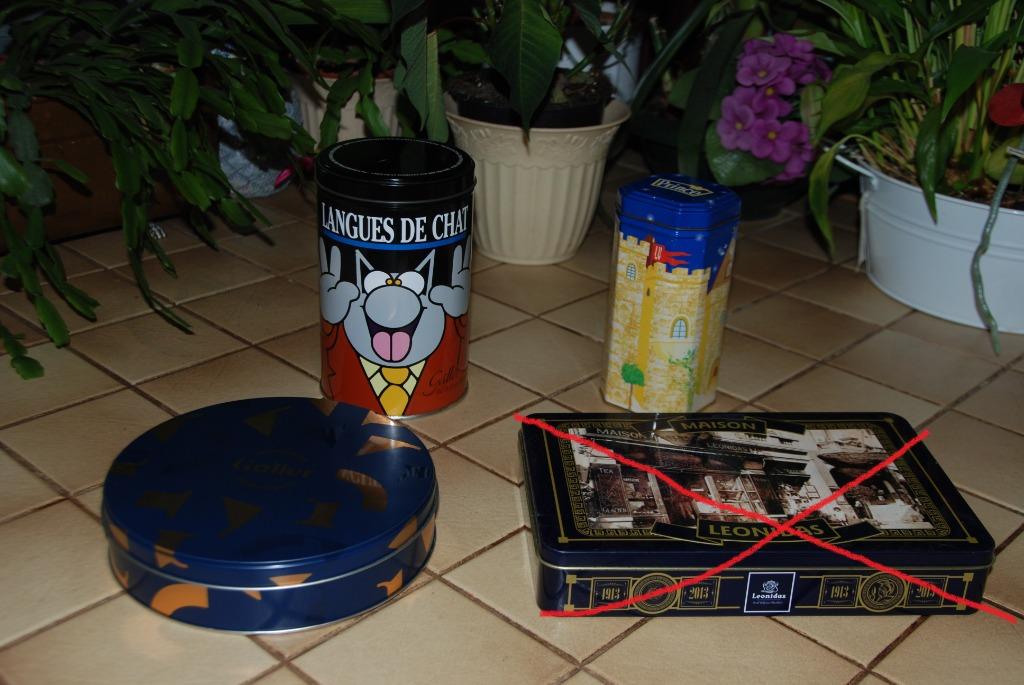 Lot de 3 boîtes publicitaires en fer pour chocolats, Enlèvement ou Envoi, Utilisé, Autre, Autres marques