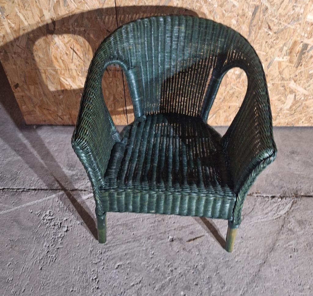 Fauteuil en rotin CASA, Maison & Meubles, Enlèvement, Utilisé, Osier ou Rotin, Moins de 50 cm