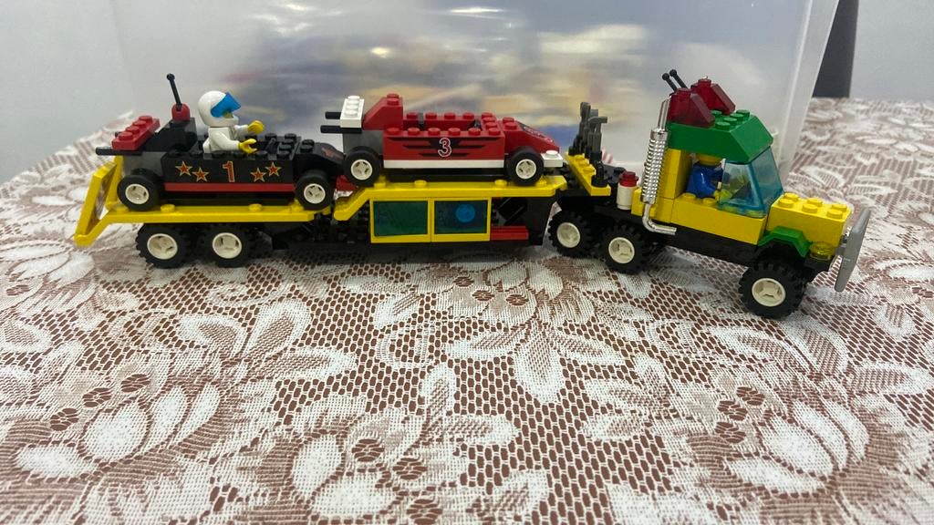 Lego 6432 Le transport des Formule 1, Enlèvement, Utilisé, Ensemble complet, Lego