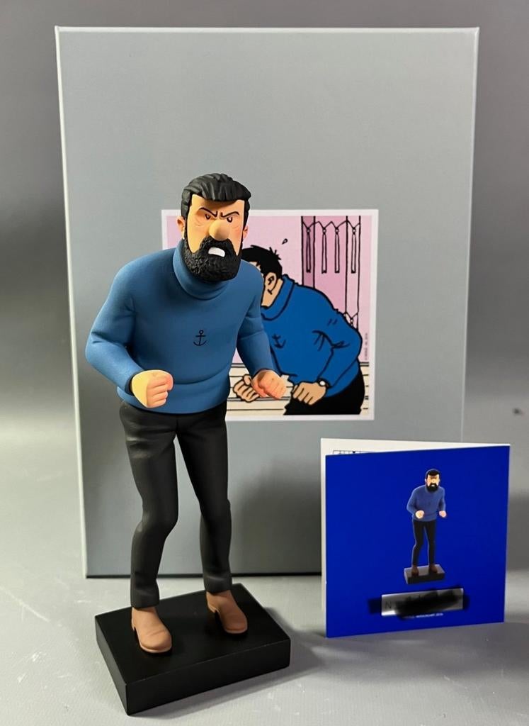 Figurine Tintin Haddock, Enlèvement, Tintin