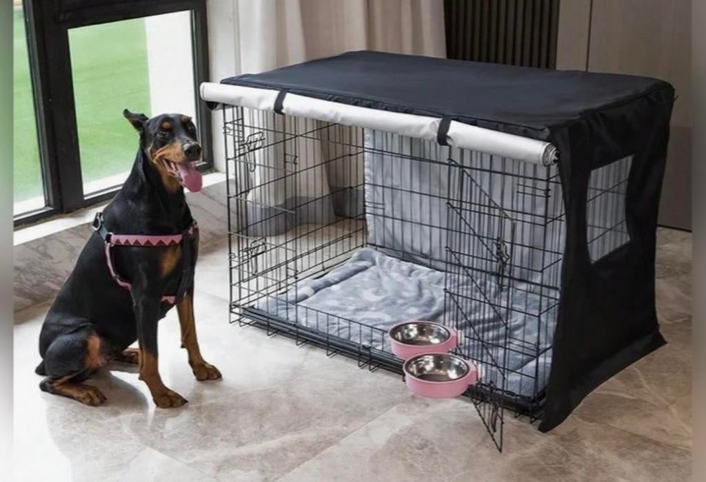 Maat L: cover voor bench, Ophalen, Hondenkennel, Minder dan 65 cm, Nieuw