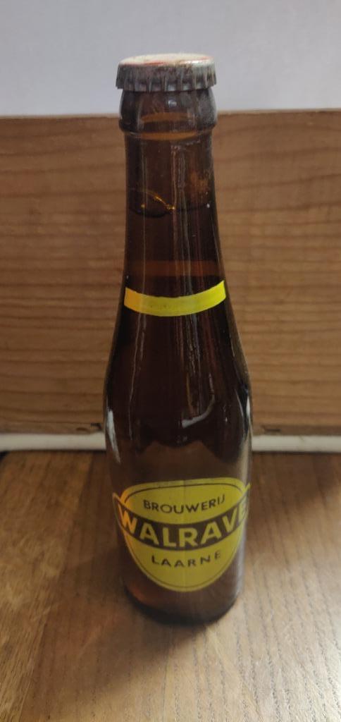 Volle Bierfles van Brouwerij WALRAVE, Verzamelen, Biermerken, Ophalen, Zo goed als nieuw, Flesje(s), Overige merken