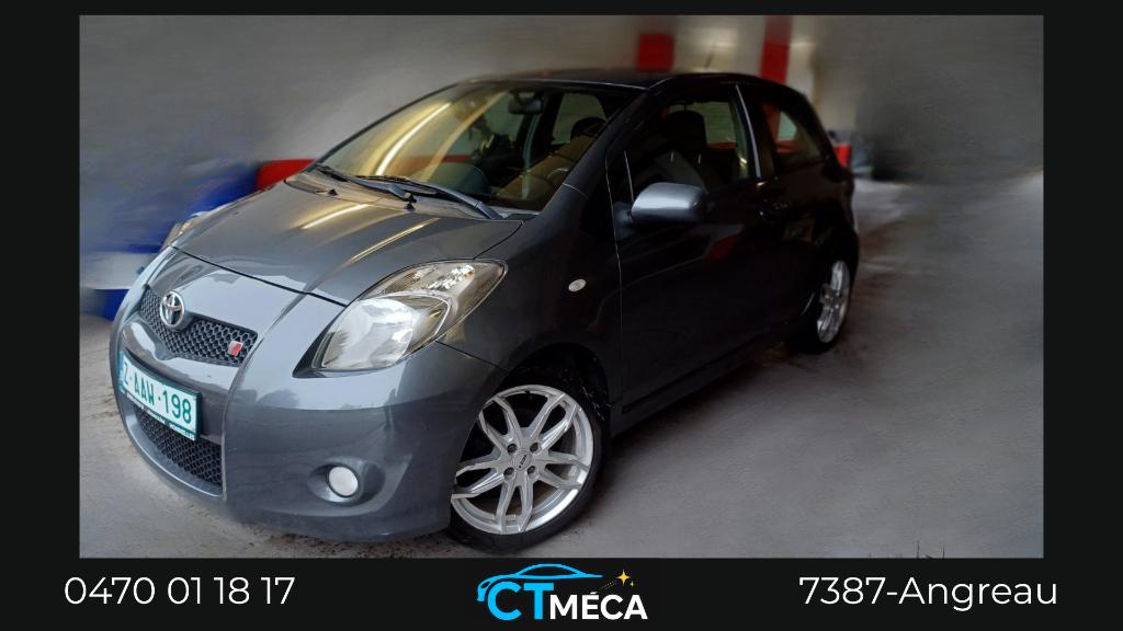 Toyota Yaris 1.8 T-sport, Argent ou Gris, Achat, Rétroviseurs électriques, Boîte manuelle