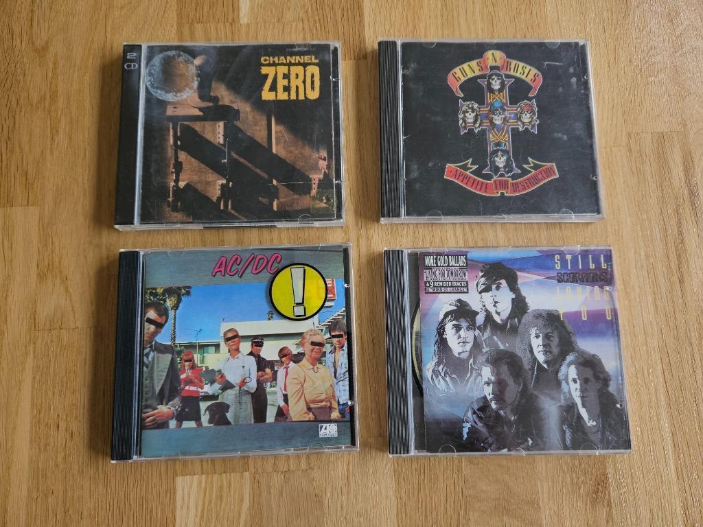 Channel zero, Guns 'n Roses, Scorpions, AC/DC, Cd's en Dvd's, Cd's | Hardrock en Metal, Zo goed als nieuw, Ophalen of Verzenden