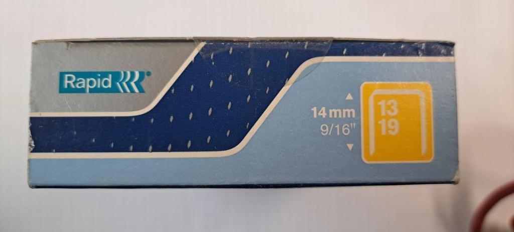 Nieten   Rapid 14 mm  20.40 €     5000 st, Ophalen