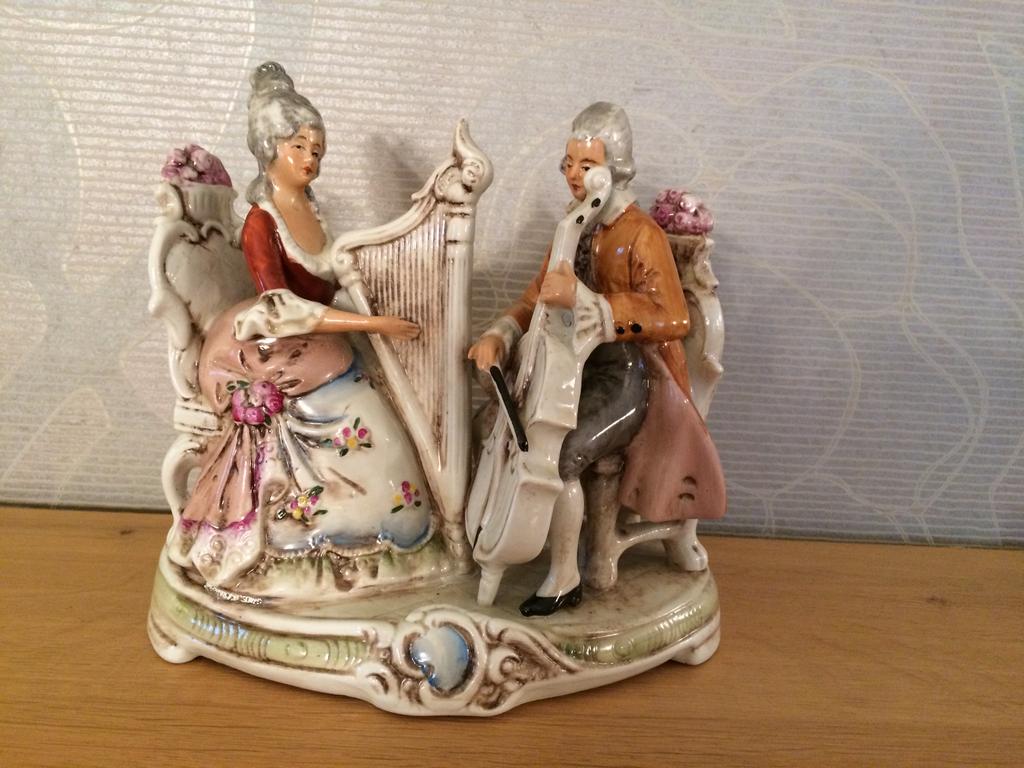 Beeld in porselein, Ophalen