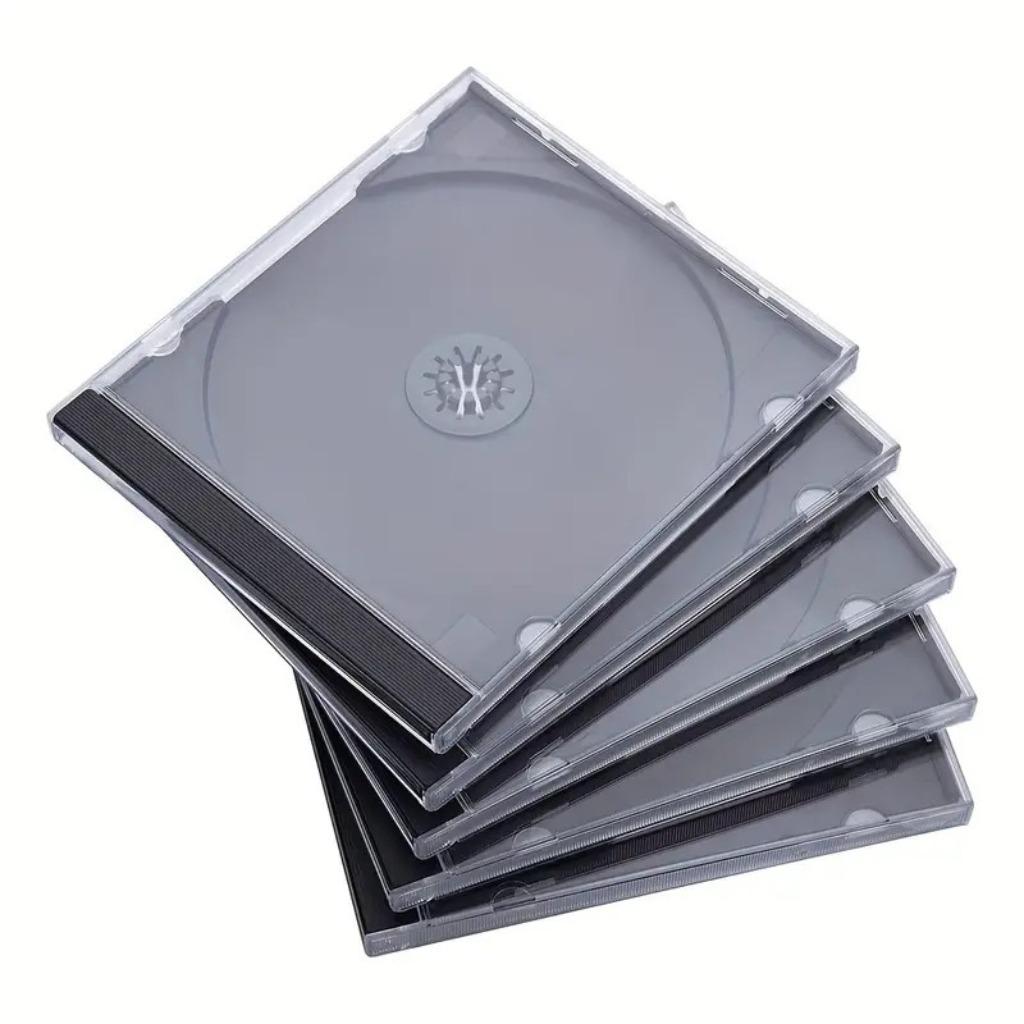 CD doosjes +70 stuks, enkel, dubbel en 4-dubbel, Computers en Software, Beschrijfbare discs, Ophalen, Gebruikt, Cd