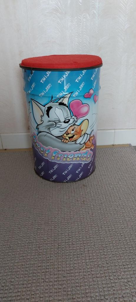 Speelgoedbak of papiermand Tom&Jerry, Ophalen of Verzenden, Gebruikt, Overige typen