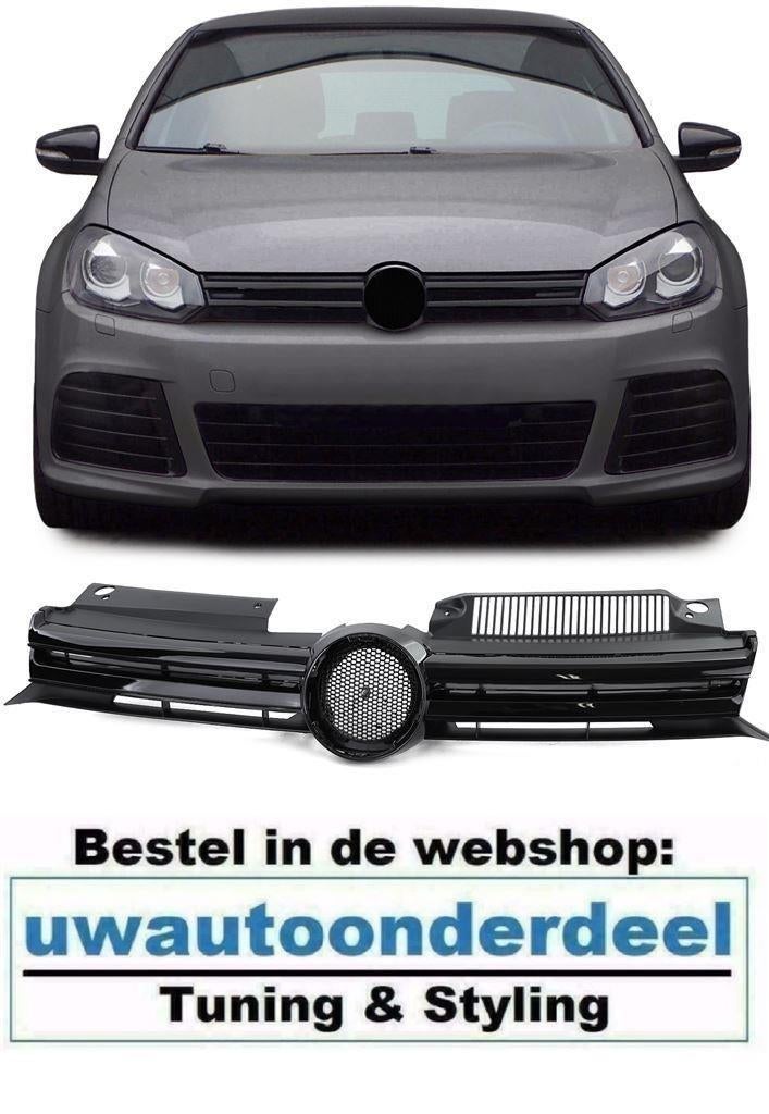 Sport Grill Hoogglans Zwart Geschikt voor Vw Golf 6, Envoi