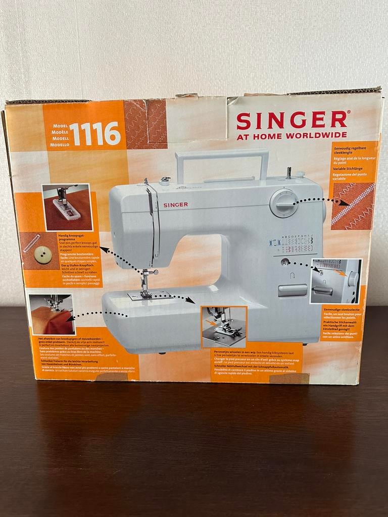 Singer naaimachine, Ophalen, Gebruikt, Naaimachine, Singer