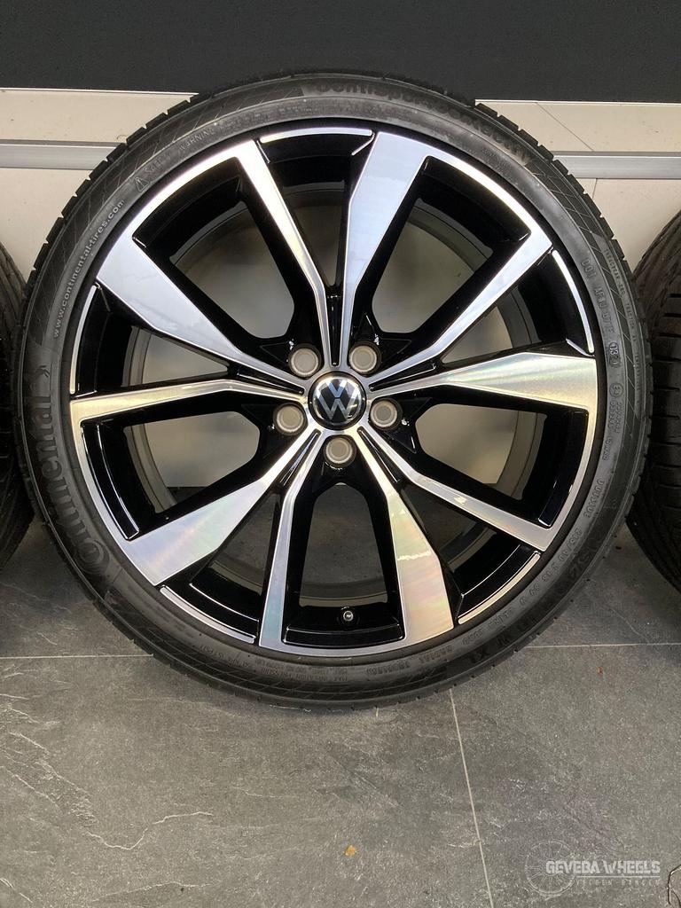18” originele Volkswagen Polo 2G0 velgen + banden 5x100, Auto-onderdelen, Banden en Velgen, 18 inch, -, -, Banden en Velgen