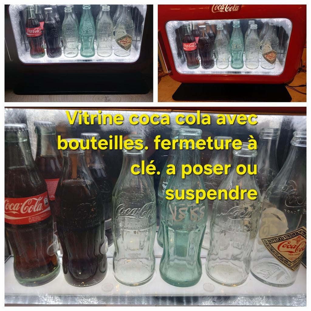 Vitrine déco coca cola, Collections, Enlèvement