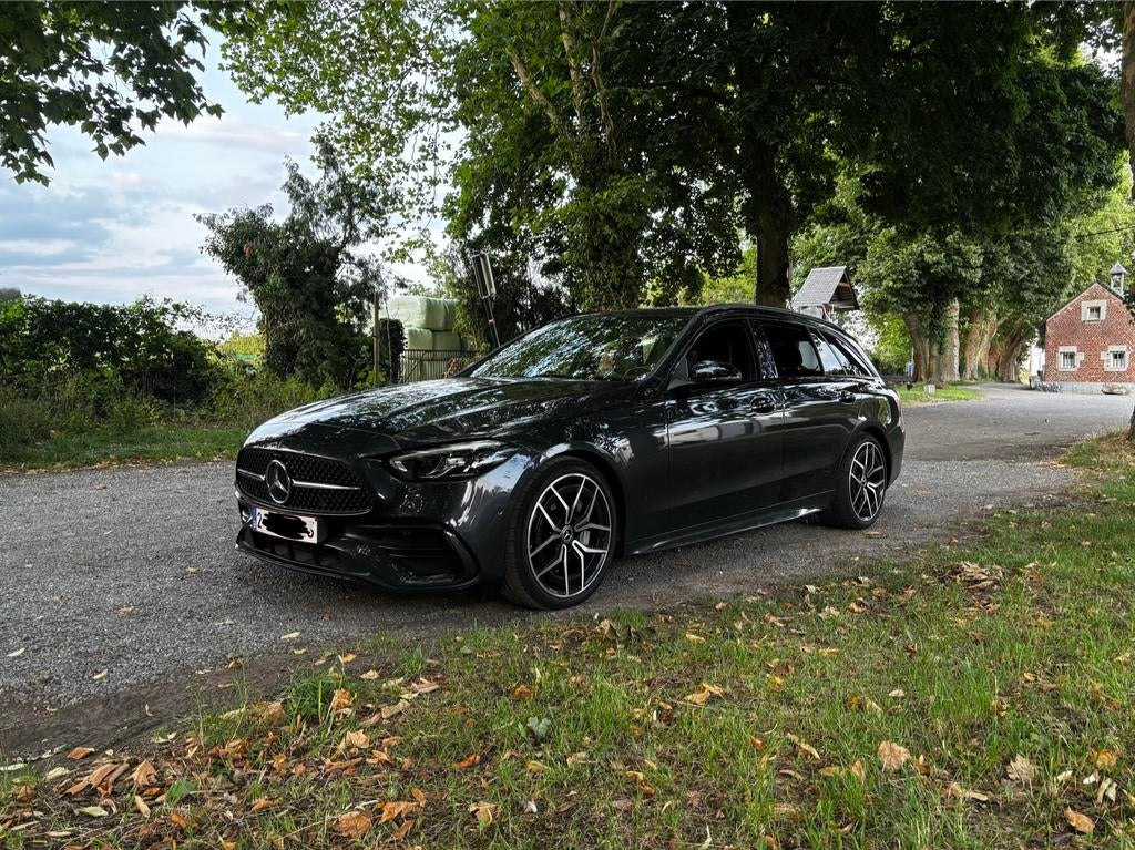 Mecedes C200D Pack AMG 57.000Km avec 3 ans garantie Mercedes, Autos, Cuir, Argent ou Gris, Achat, Euro 6