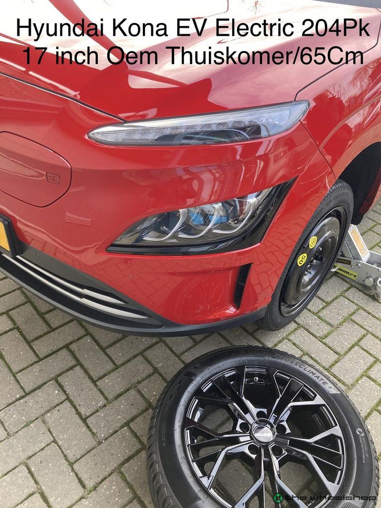 Reservewiel Thuiskomer KIA Niro Hyundai Kona Mazda 6 CX3  17, Pneus et Jantes, Véhicule de tourisme, -, Utilisé