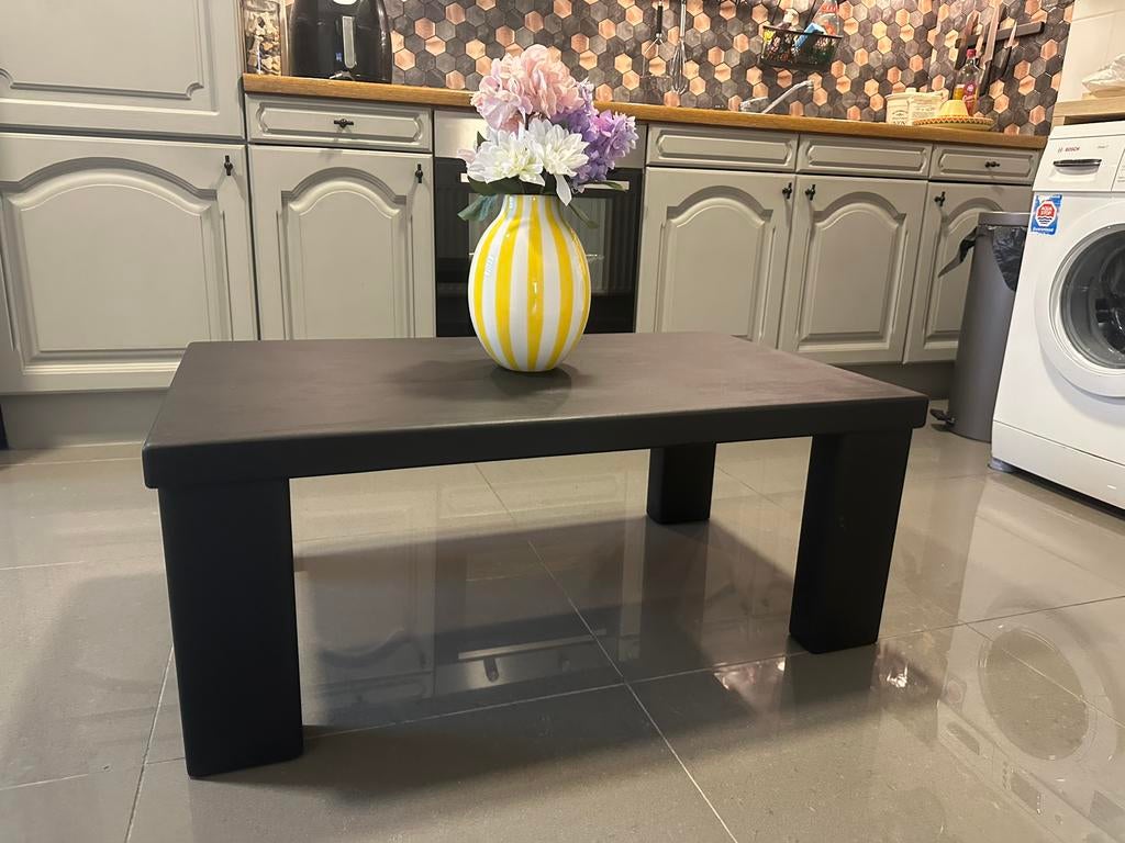 Zwarte eiken tafel, Enlèvement, Comme neuf